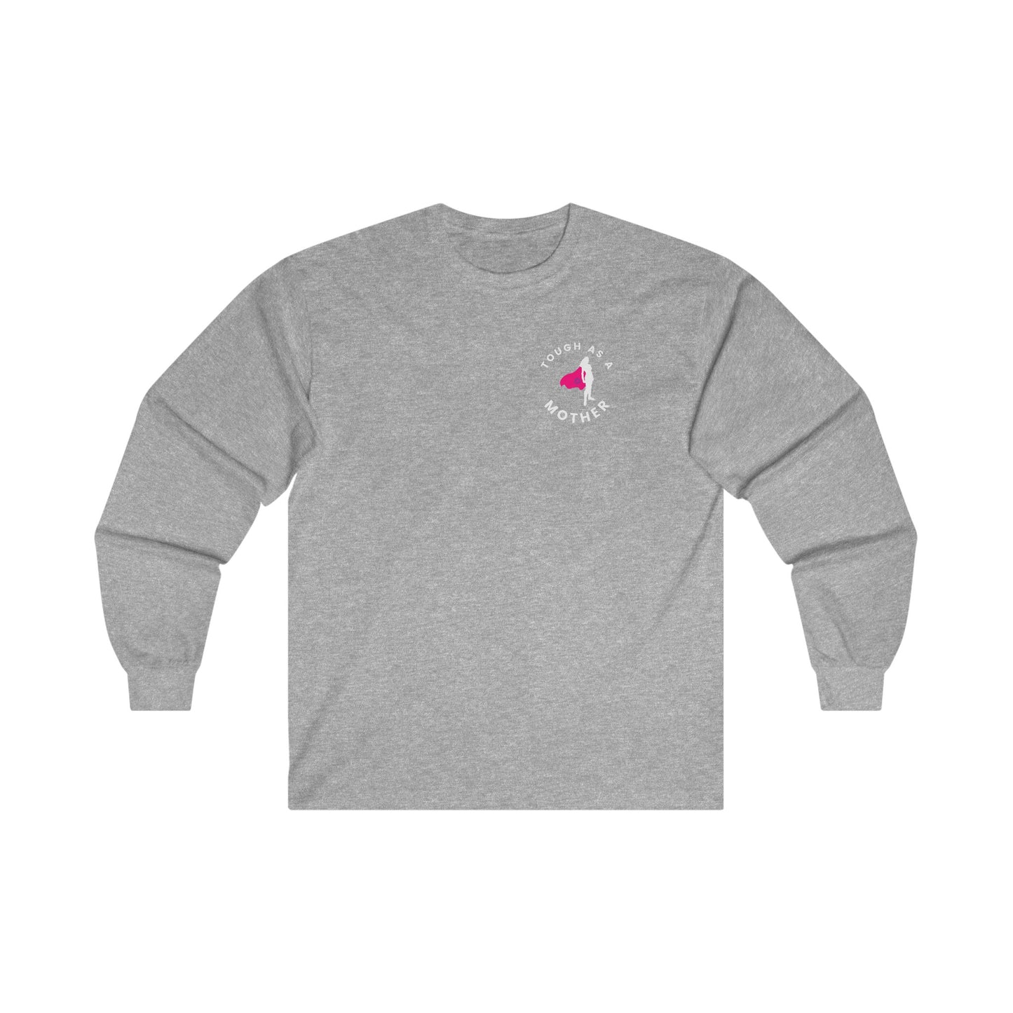 Tough as a Mother (Magen David on cape) Long Sleeve Tee