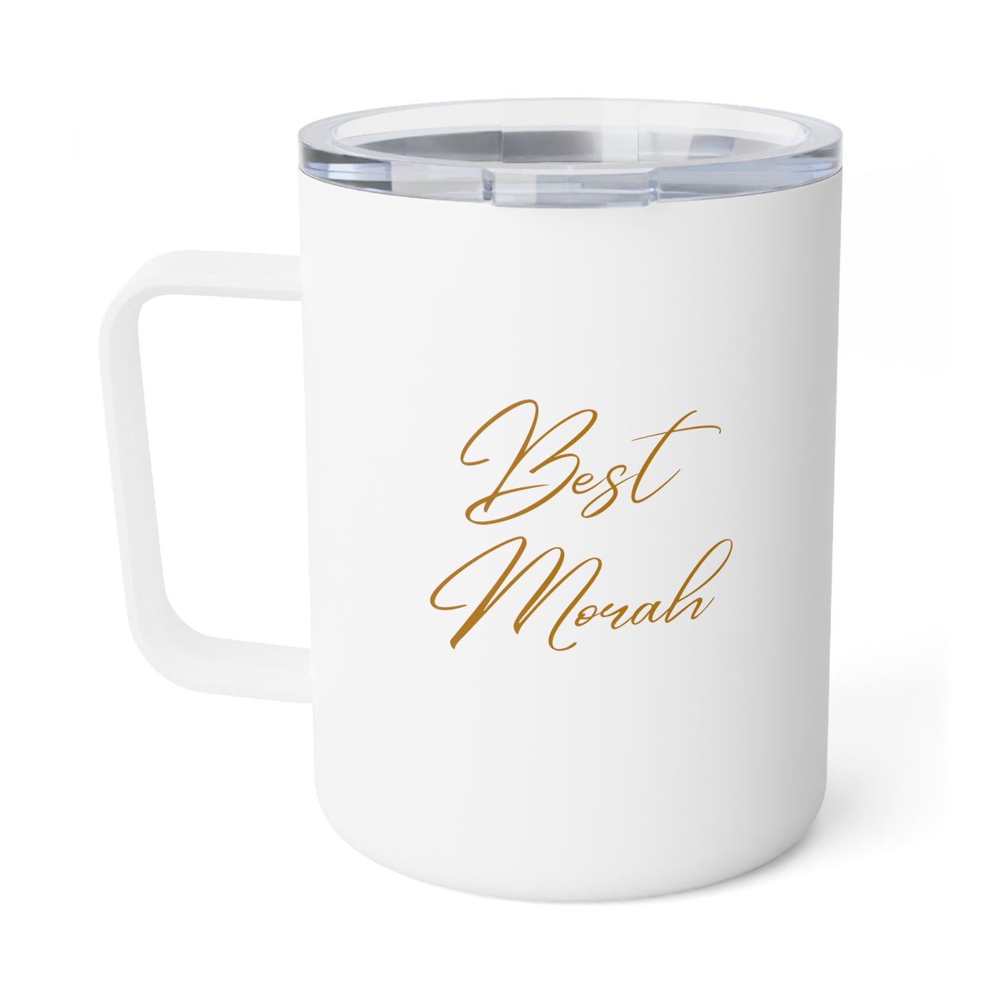 Thank you for filling my cup with קאפ - Best Morah, Insulated Mug, 10oz