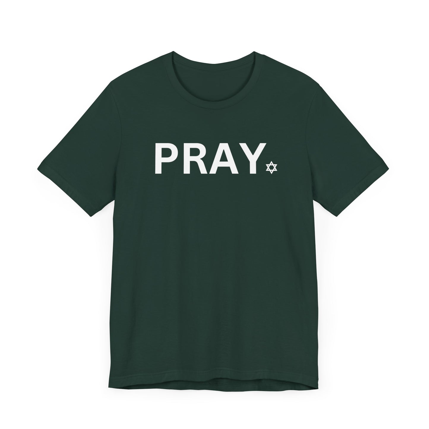 Adult Unisex PRAY Jersey Short Sleeve Tee