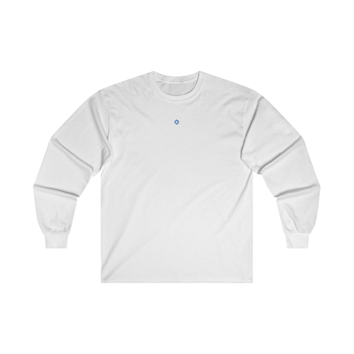 Adult Sm Magen David Long Sleeve Tee