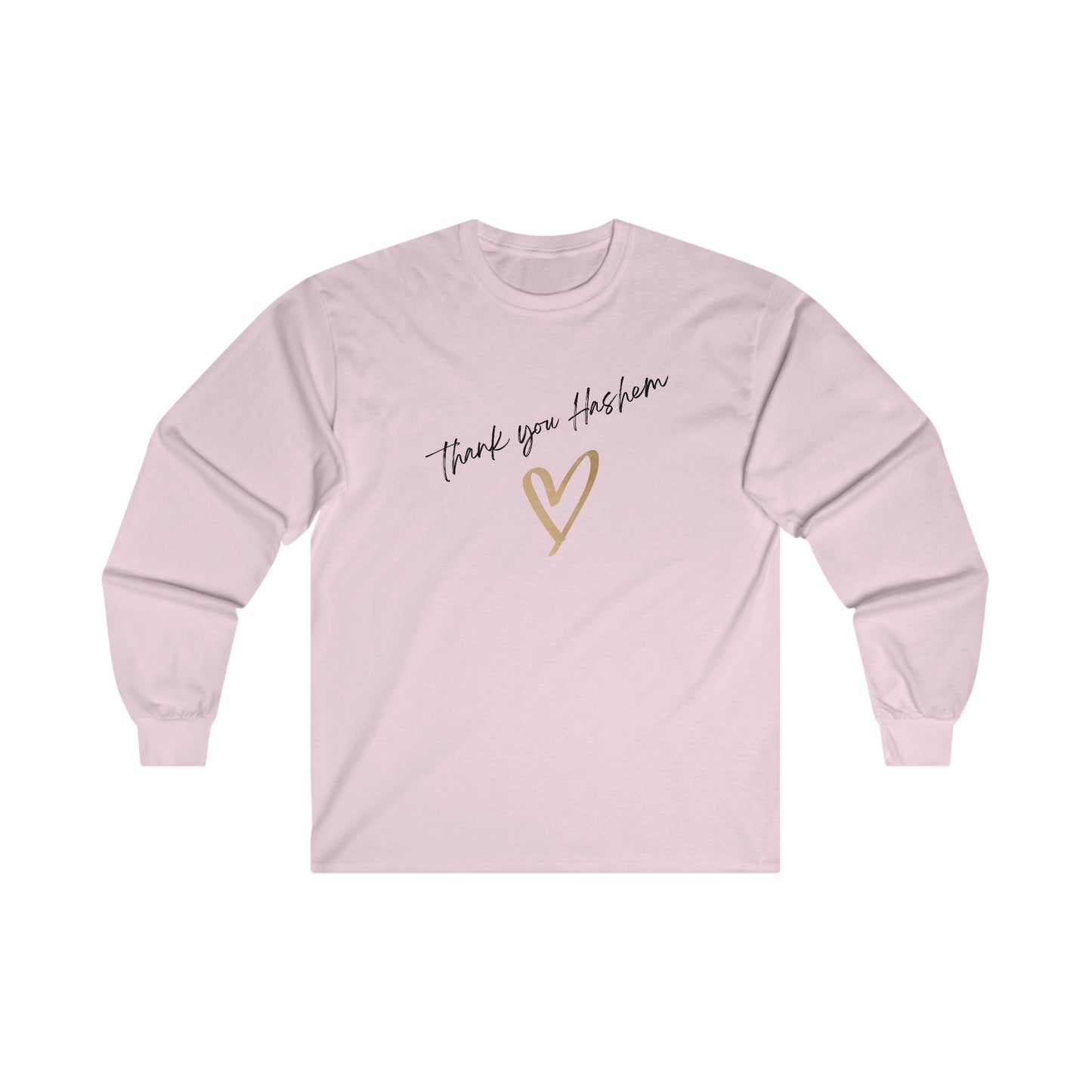 Women's Thank you Hashem long sleeve t-shirt