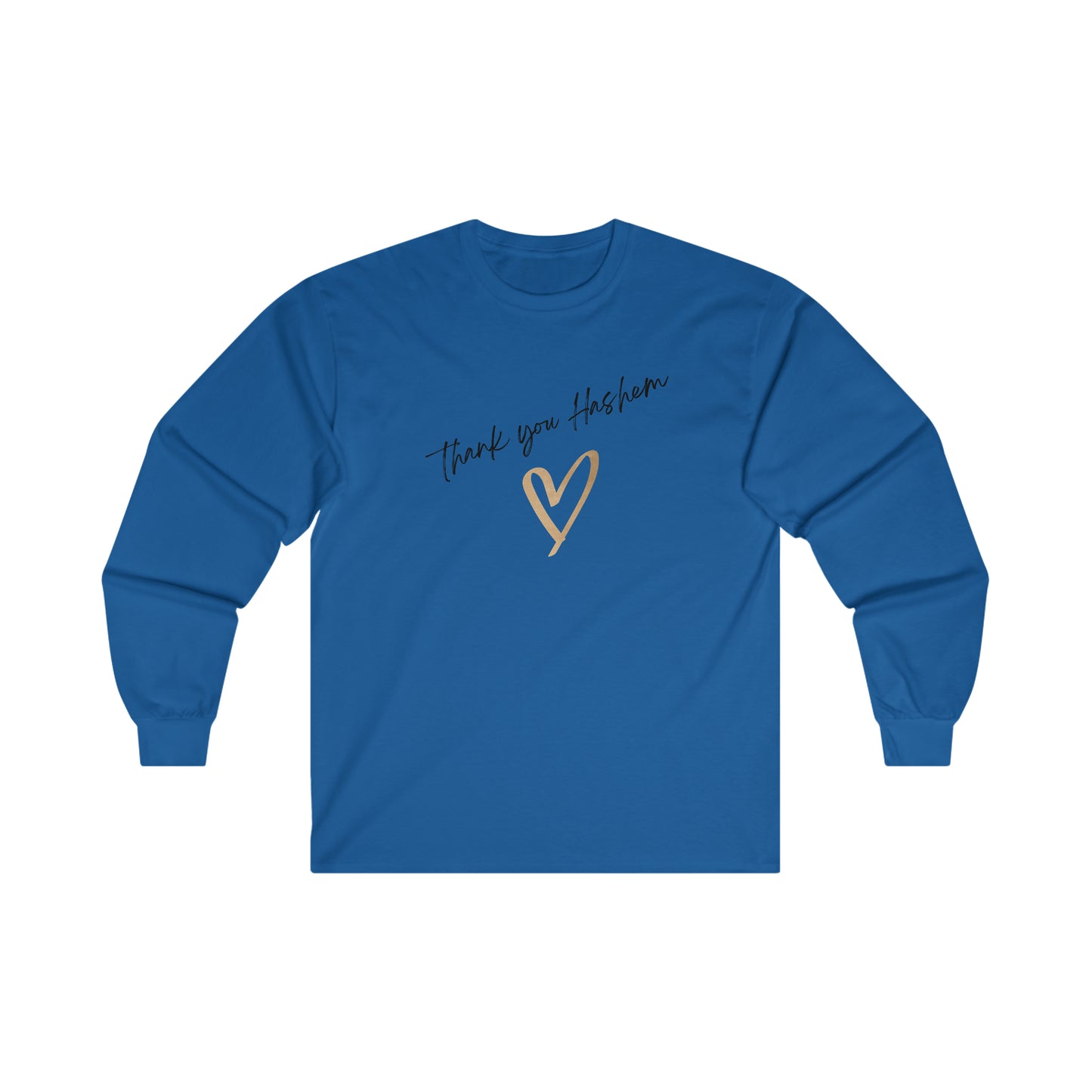 Women's Thank you Hashem long sleeve t-shirt