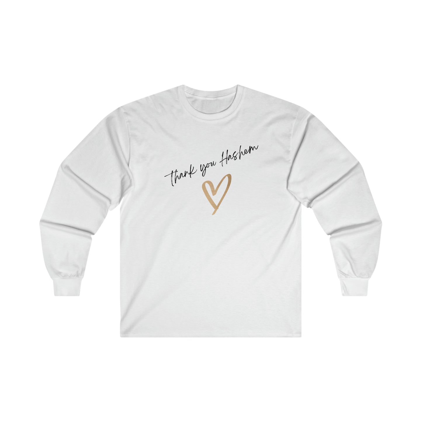 Women's Thank you Hashem long sleeve t-shirt