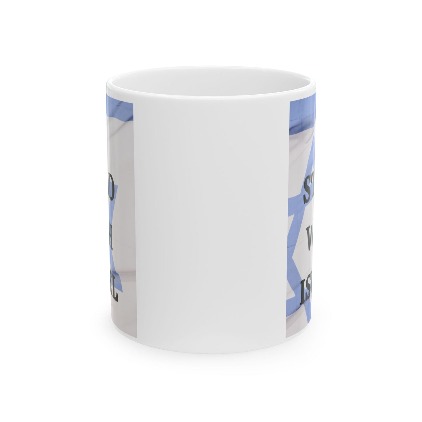 I stand with Israel Ceramic Mug, (11oz, 15oz)