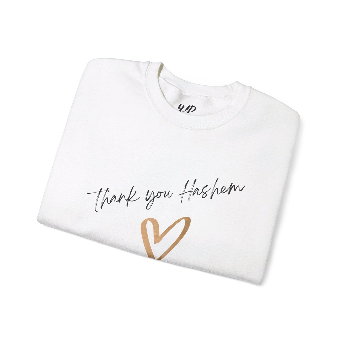 Adult Thank You Hashem Crewneck Sweatshirt