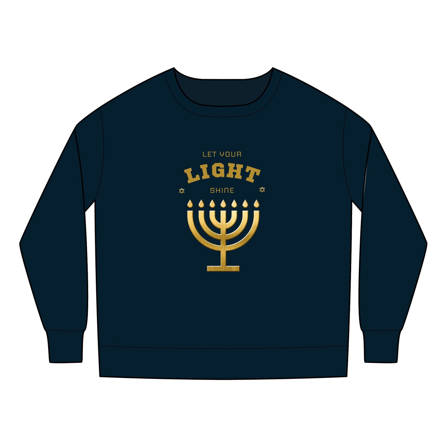 Toddler Let Your Light Shine Sweatshirt