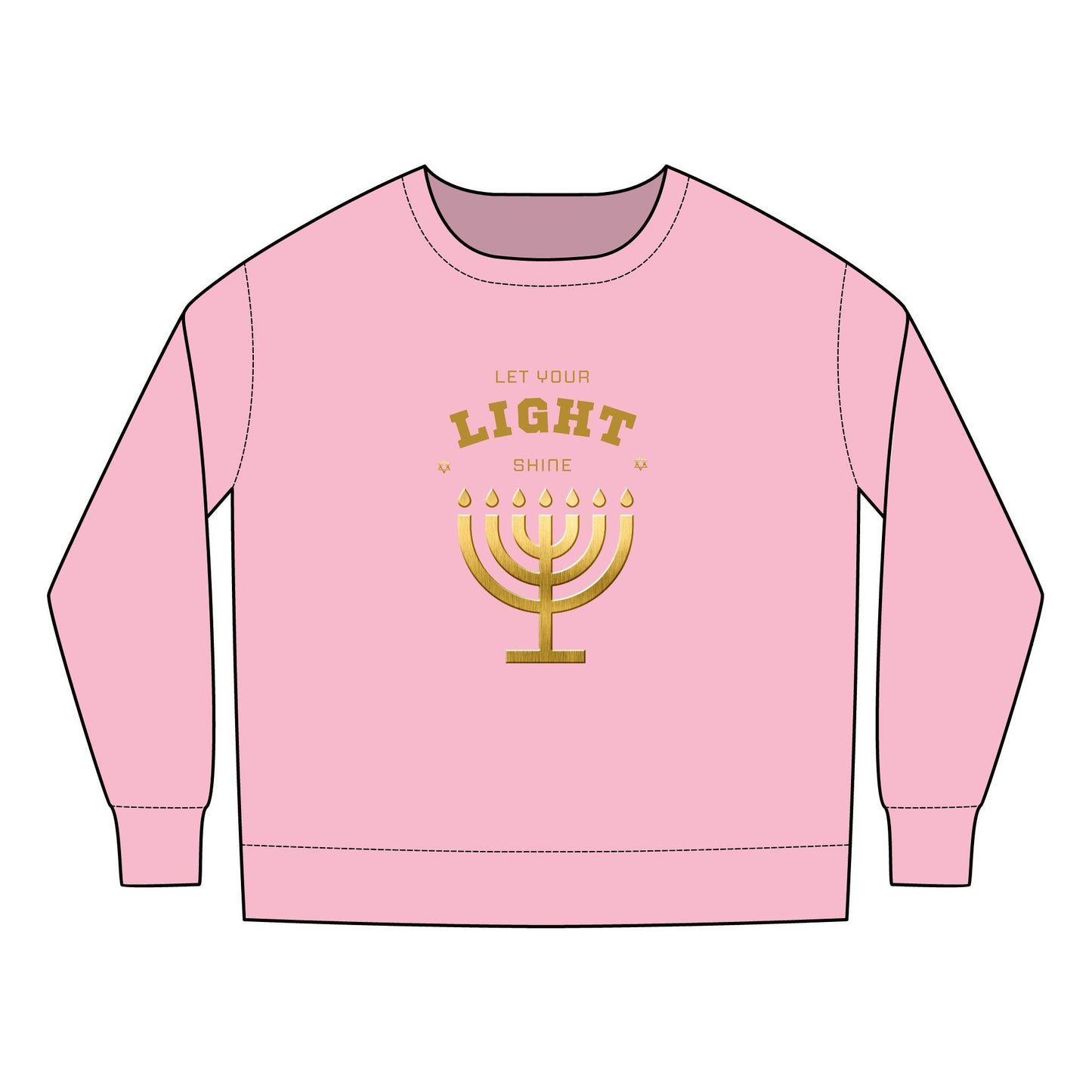 Toddler Let Your Light Shine Sweatshirt