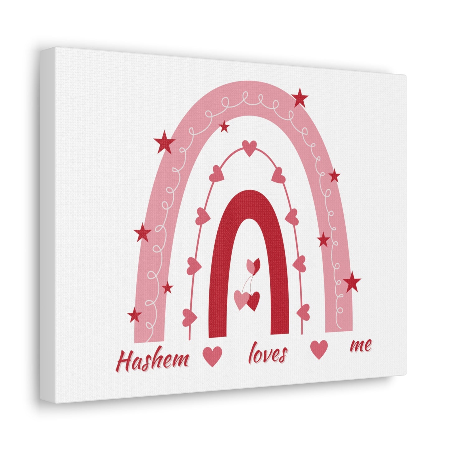 Girls' Hashem Loves Me wall canvas