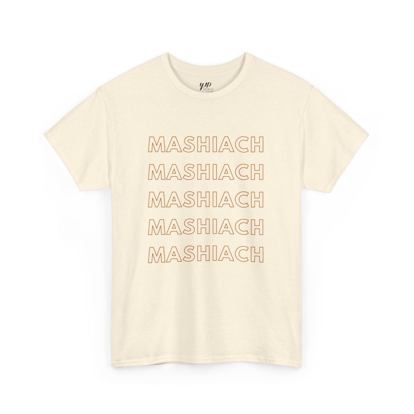 Adult Mashiach Block Letters Short Sleeve Tee