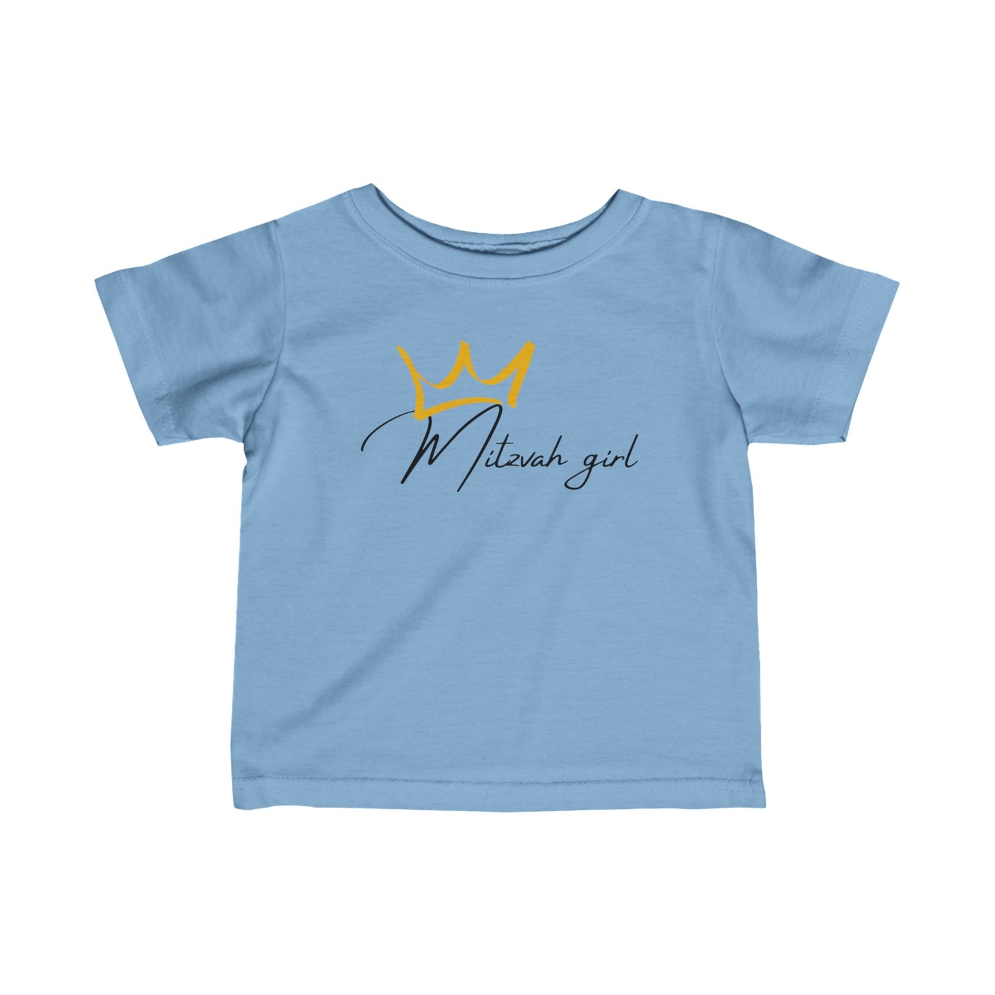 Infant Mitzvah Girl Short Sleeve Jersey Tee