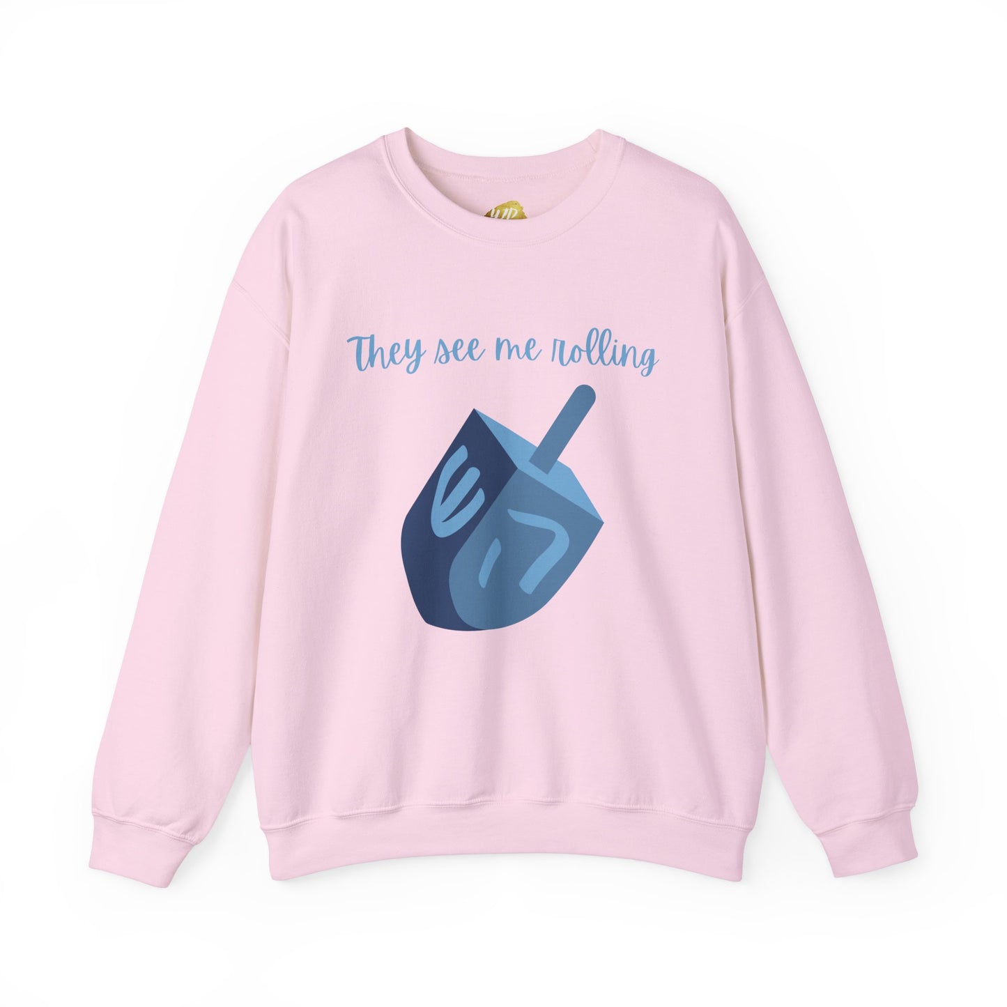 Adult Dreidel Crewneck Sweatshirt