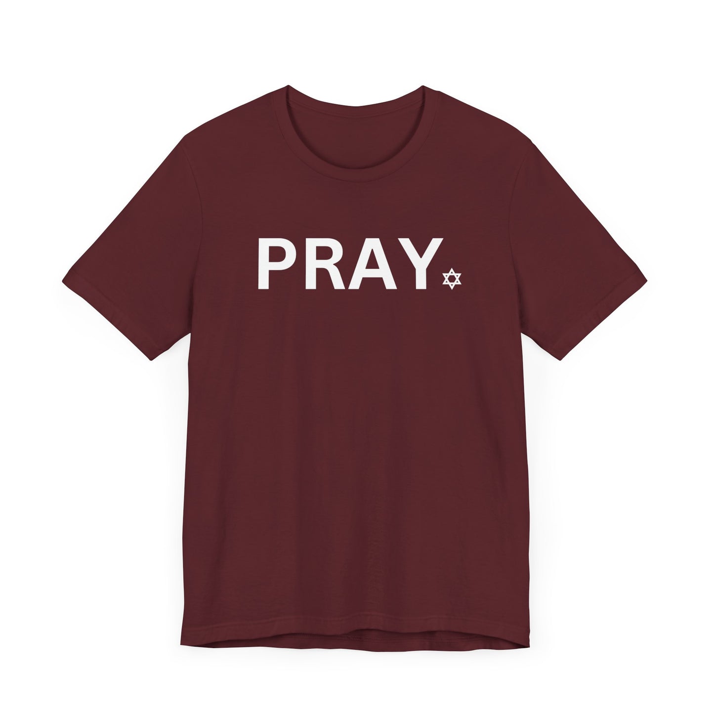 Adult Unisex PRAY Jersey Short Sleeve Tee