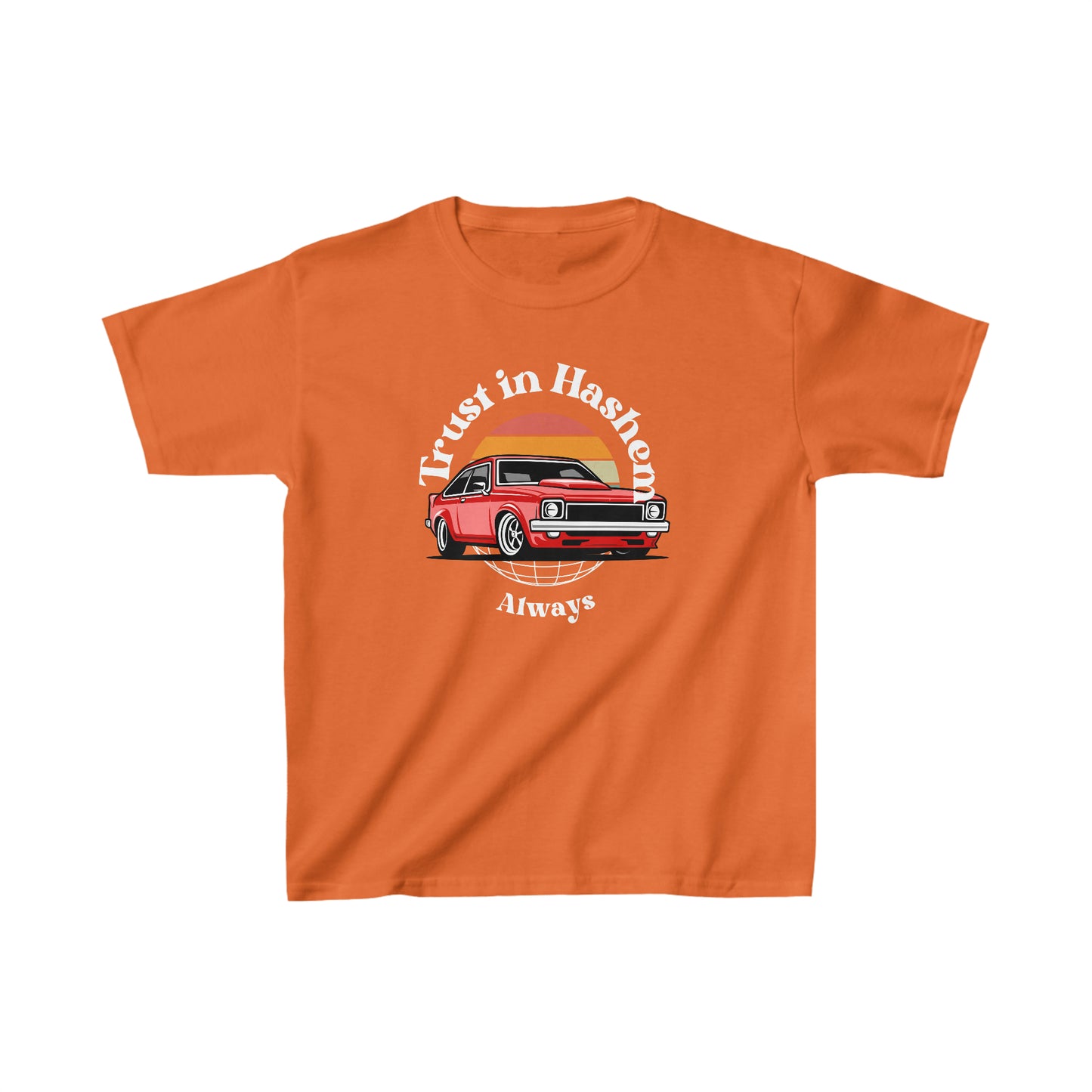 Kids' Trust in Hashem Car short sleeve t-shirt