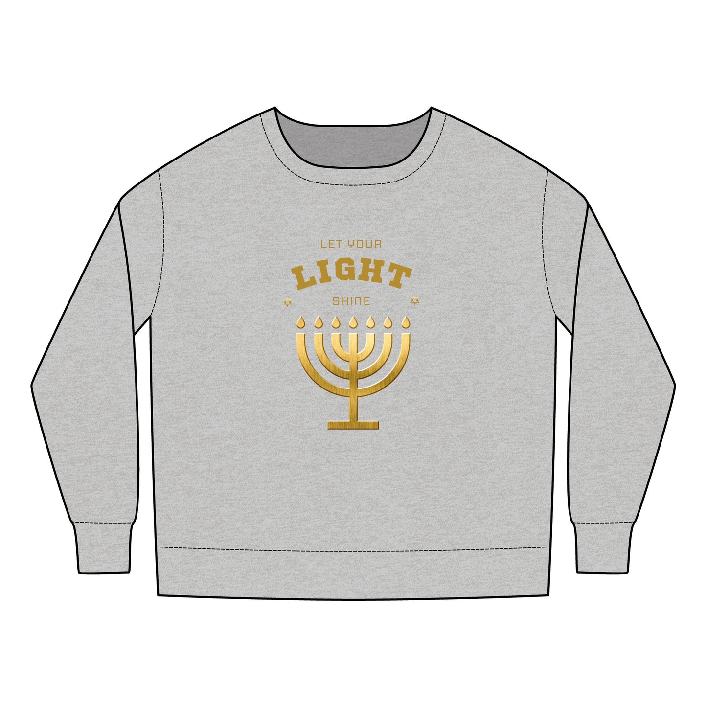 Toddler Let Your Light Shine Sweatshirt