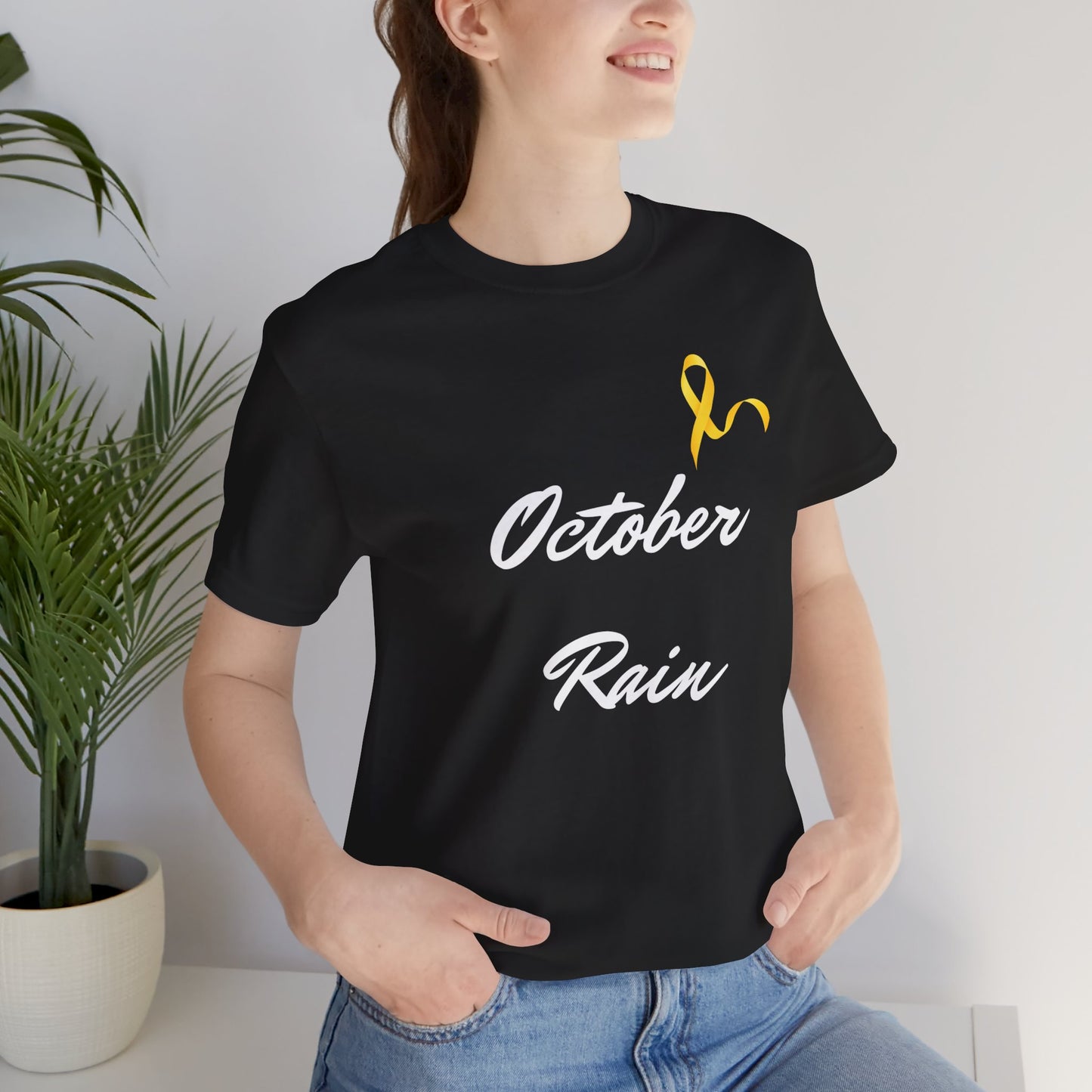 Adult October Rain Short Sleeve Tee