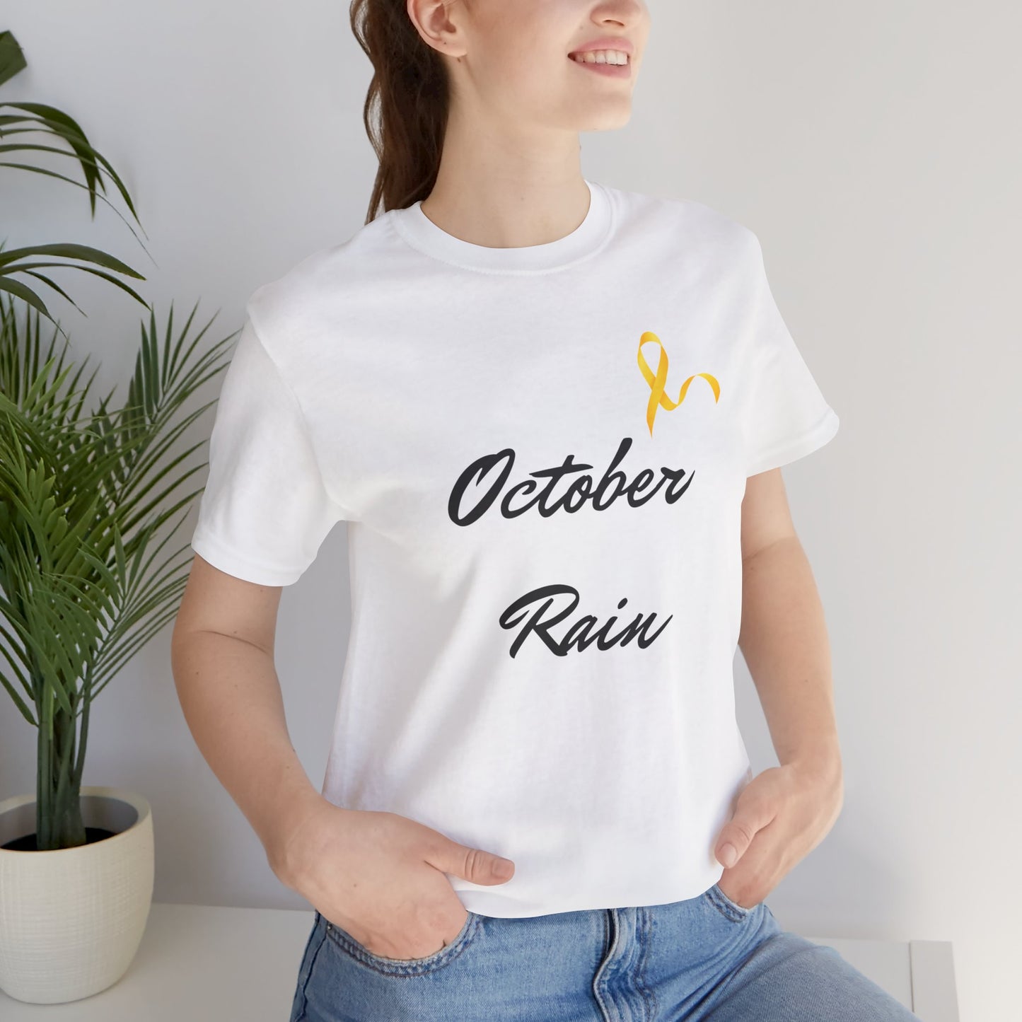 Adult October Rain Short Sleeve Tee