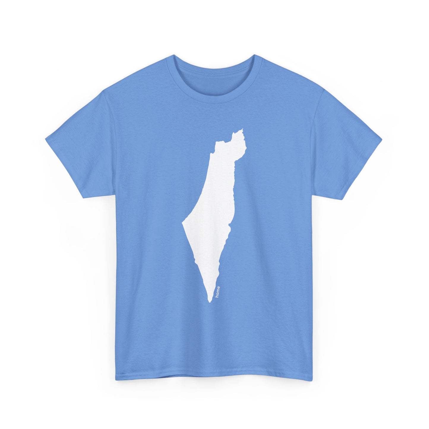 Adult Map of Israel Short Sleeve Tee