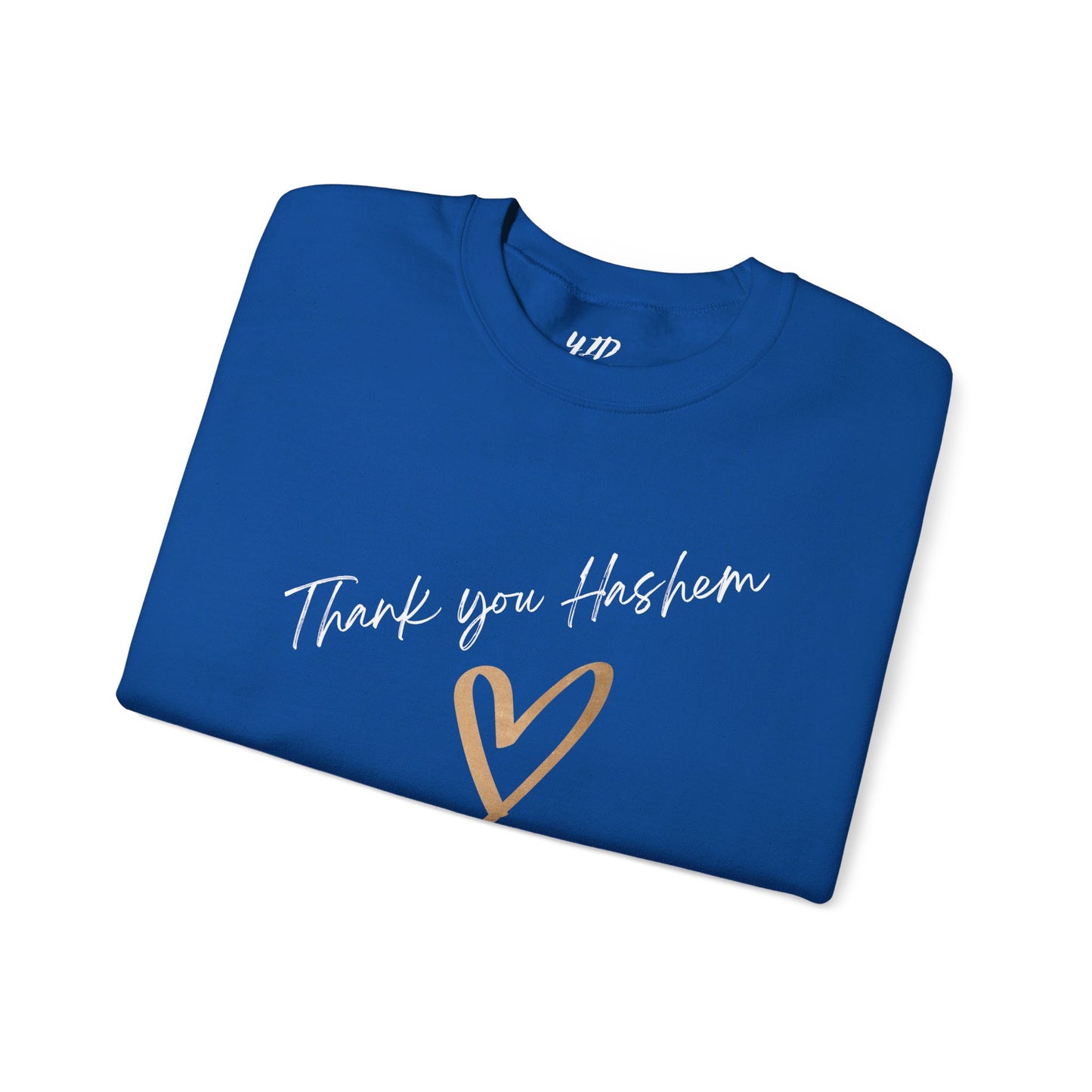 Adult Thank You Hashem Crewneck Sweatshirt