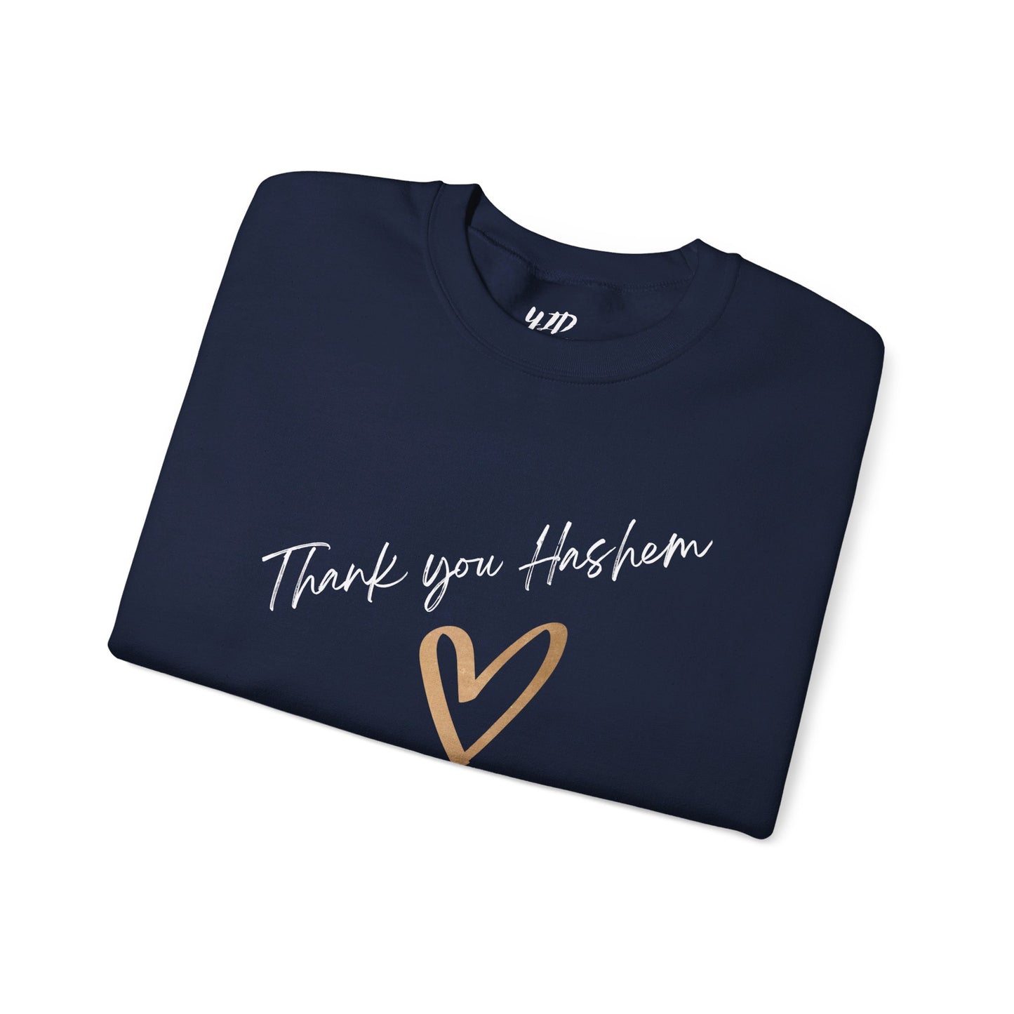 Adult Thank You Hashem Crewneck Sweatshirt